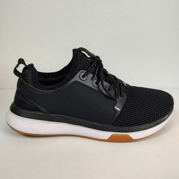 Kuru Atom causal athletic black activewear trainers womens 7.5 - Picture 1 of 8